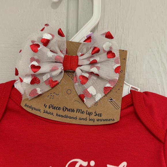 Baby Essentials First Valentines Day Outfit - Picture 3 of 8